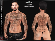  Rock Tattoo Legacy - Demonic Hells ( Full Body ) 