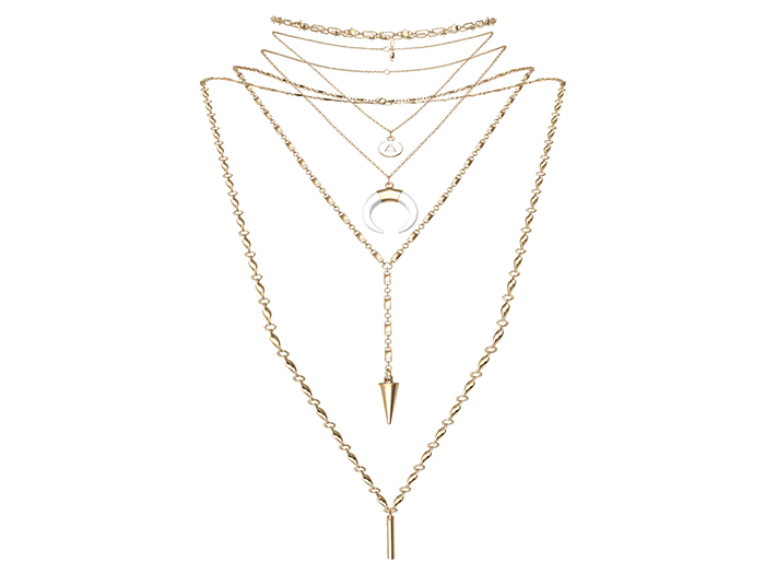 MINIMAL - Ollie Necklace Gold