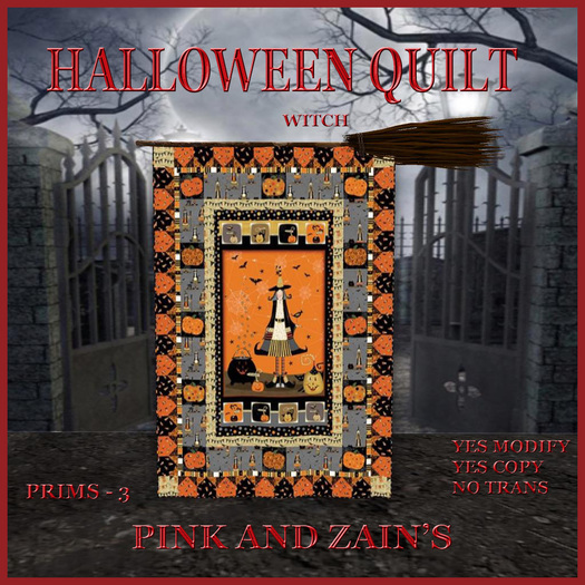 Halloween Quilt - Witch [BOXED]