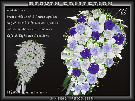 Second Life Marketplace - TS-Bouquet-Heaven-Set#5-Passion