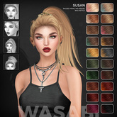 Wasabi // Susan Mesh Hair - Solar Ombre