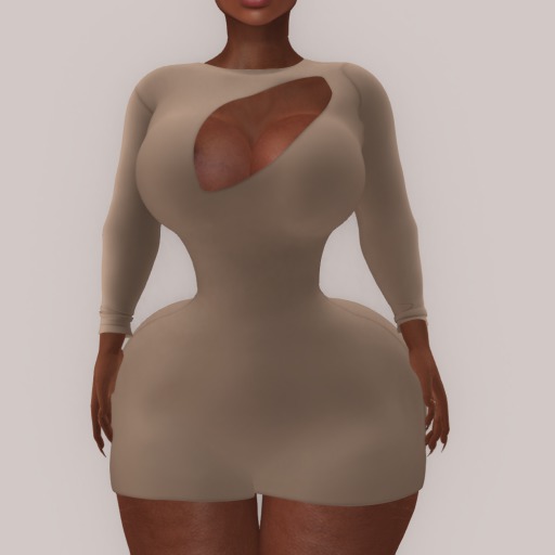 Moxy - Briana Dress ( Tan )