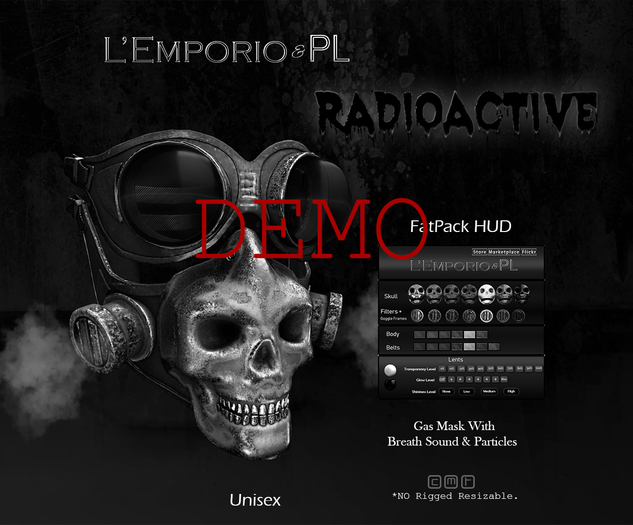 D*E*M*O L'Emporio&PL ::*Radioactive*::-Mask &Goggles.