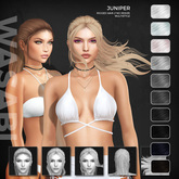 Wasabi // Juniper Mesh Hair - B&W