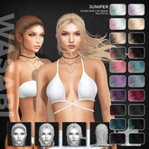 Wasabi // Juniper Mesh Hair - Lunar Ombre