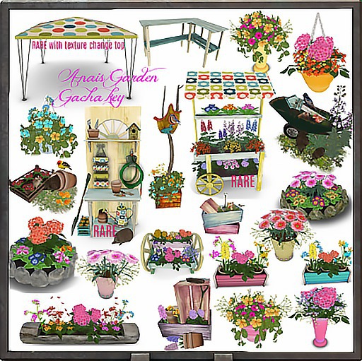 Anais Gardeners Bench RARE