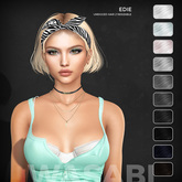 Wasabi // Edie Mesh Hair - B&W