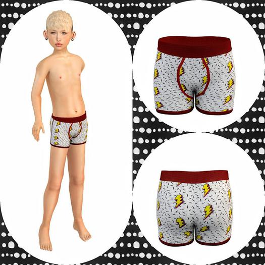 <<TONY>> Tweenster Boxers Undies Flash