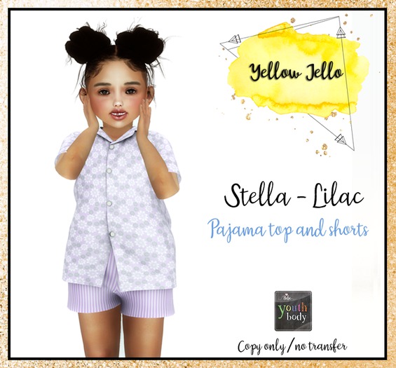 YJ - Stella PJ's - Lilac (add me)