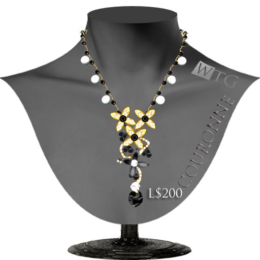 +:+WTG+:+ **Couronne-G**necklace