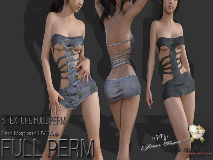 Box ::PTj:: Dress Wanda TEXTURE