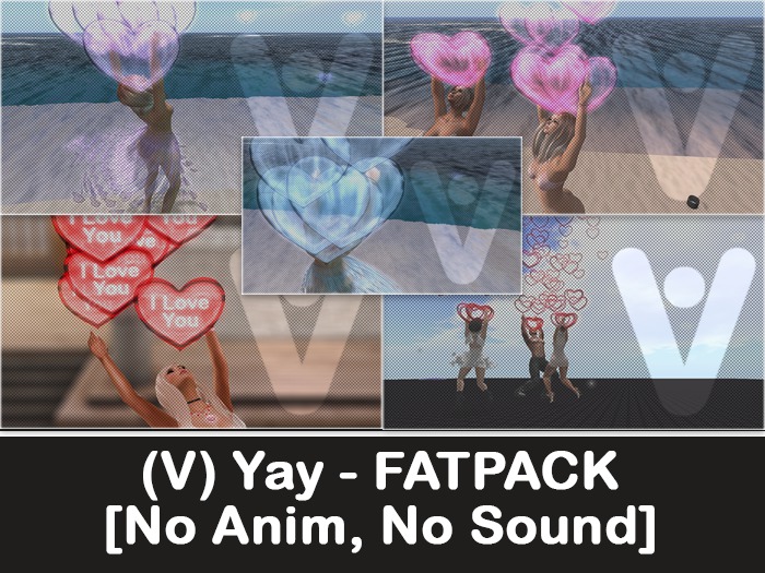 (V) Yay - FATPACK [No Anim, No Sound]