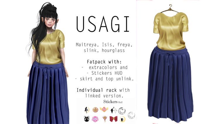 UNA. Usagi YelllowBlue