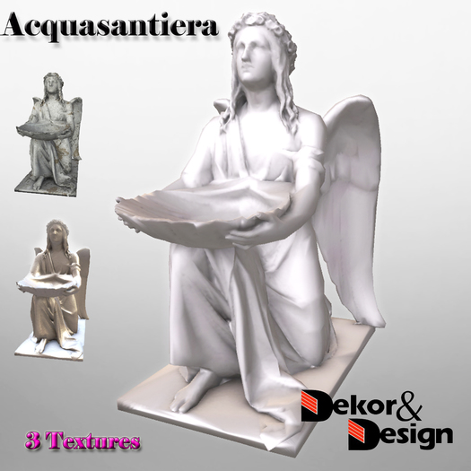 D&D Angel Acquasantiera