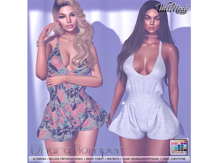 [WellMade] Dhara Romper