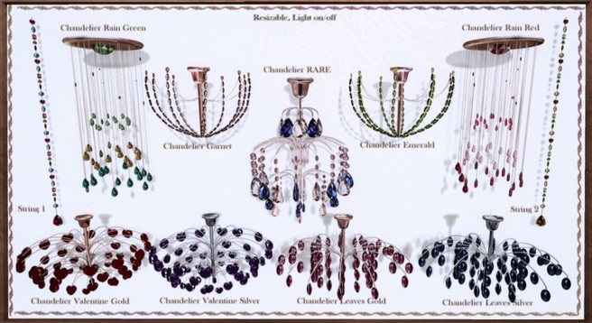 :::ChicChica::: Chandelier RARE