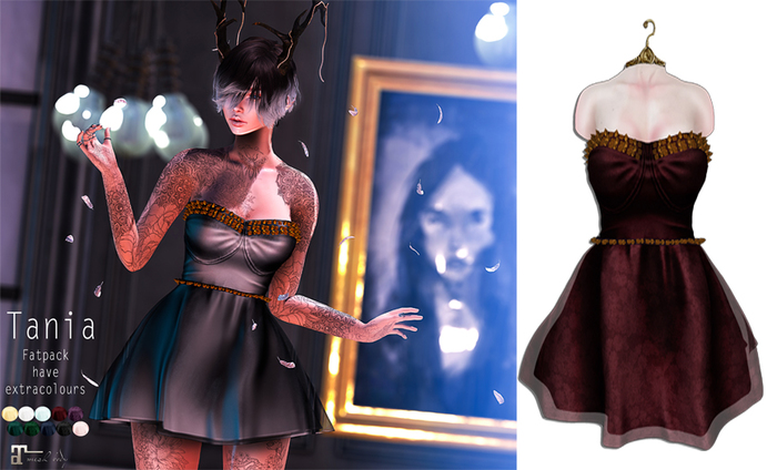 UNA. Tania  Dress Red