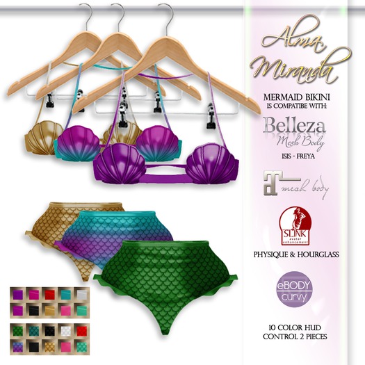 .: AlmaMiranda :. Mermaid Bikini
