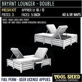 Tool Shed - Bryant Lounger - Double Mesh Kit
