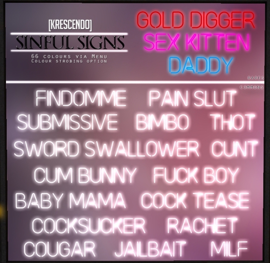 [Kres] Sinful Signs - Cougar