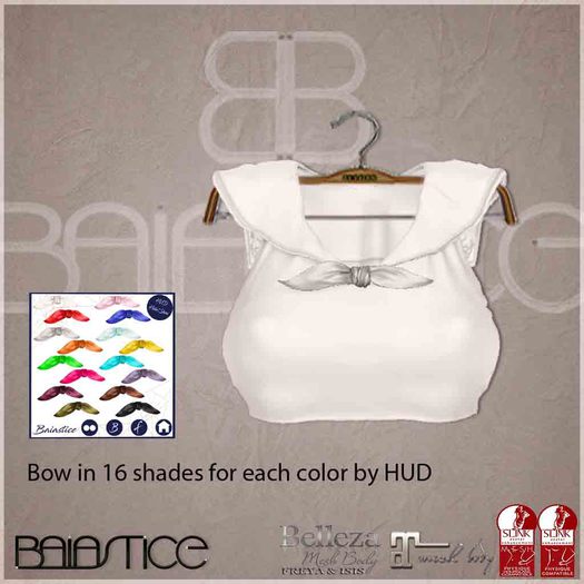 Baiastice_Mini Sailor Top-White
