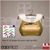 Baiastice_Mini Sailor Top-Goldenrod