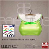 Baiastice_Mini Sailor Top-Chartreuse