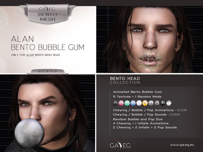 DISCOUNTED !!! [GA.EG] Alan Bento Bubble Gum