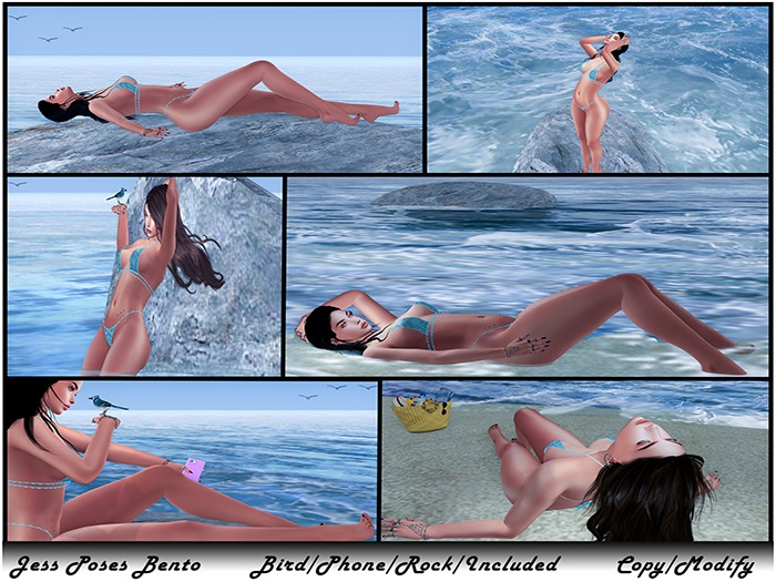 Jess Poses Bento Fatpack  Plage *