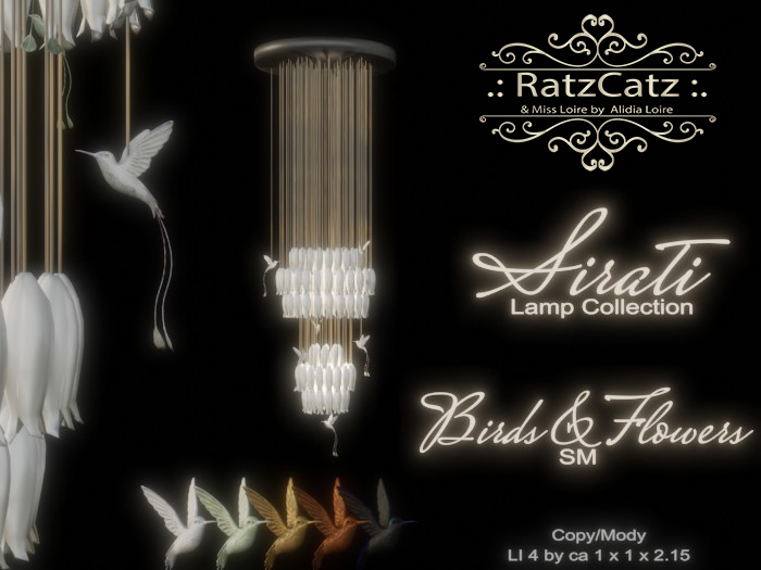 .: RatzCatz :. Sirati *Birds & Flowers* Combo medium