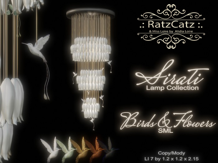 .: RatzCatz :. Sirati *Birds & Flowers* Combo big