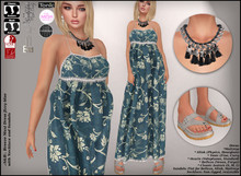 .:S&B:. Breeze Maxi Dress Jizzy blue FULLOUTFIT