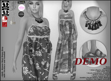.:S&B:. Breeze Maxi Dress Jizzy blue FULLOUTFIT Dem