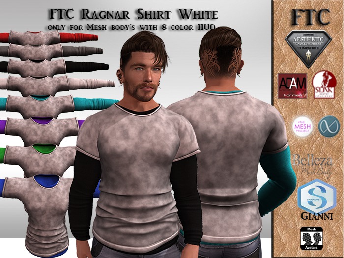 FTC Ragnar Shirt  White