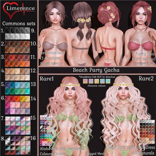 '#7 {Limerence} Breanna hair-Colour Ombre'