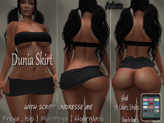 .::Arkan::. Dunia Skirt Undresse Me + Fitmesh