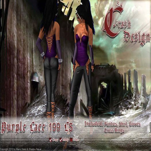 Crash Design - Purple Lace Vendor
