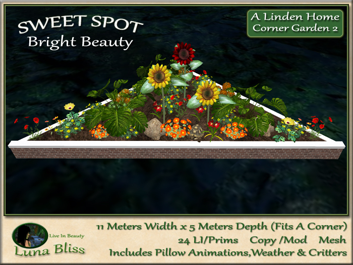 Bright Beauty SWEET SPOT - Corner Garden 2 (boxed)