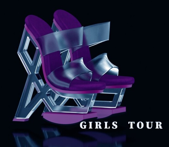 GT: BAD GAL FUSHSIA HEELS ( PURPLE)