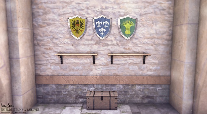 Sari-Sari - Shields, Trunk & Shelves