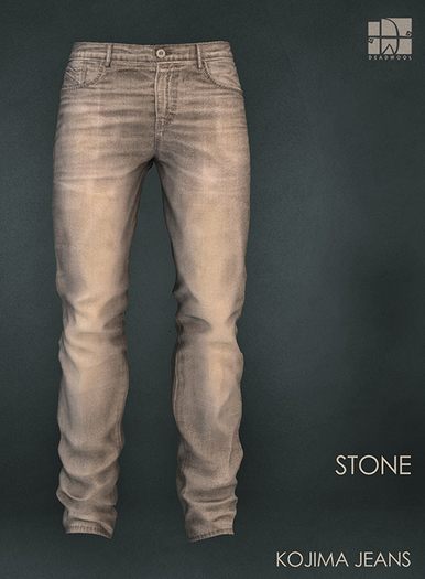 [Deadwool] Kojima jeans - stone
