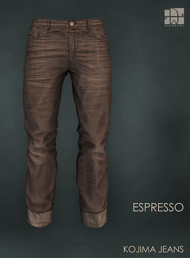 [Deadwool] Kojima jeans - espresso