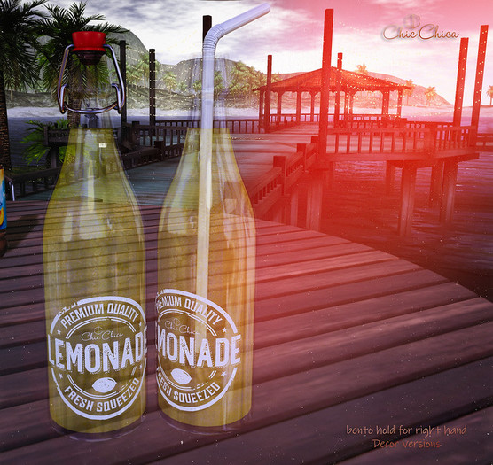 :::ChicChica::: Bottle of lemonade