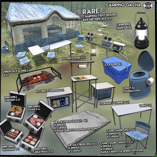 [Since1975] Camping Tent House RARE