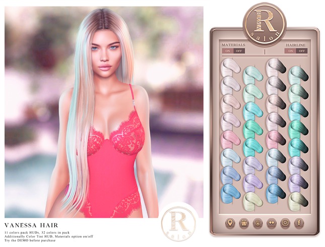 RAMA.SALON - Vanessa Hair 'Pastels Colorant'