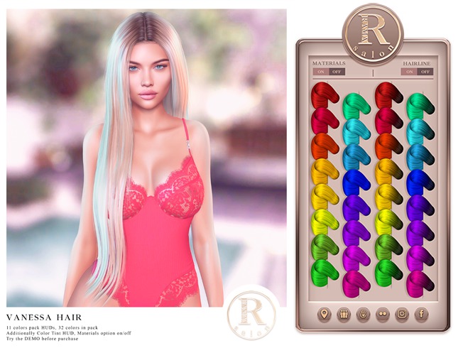 RAMA.SALON - Vanessa Hair 'Neons Colorant'