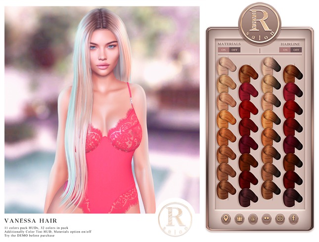 RAMA.SALON - Vanessa Hair 'Gingers Colorant'