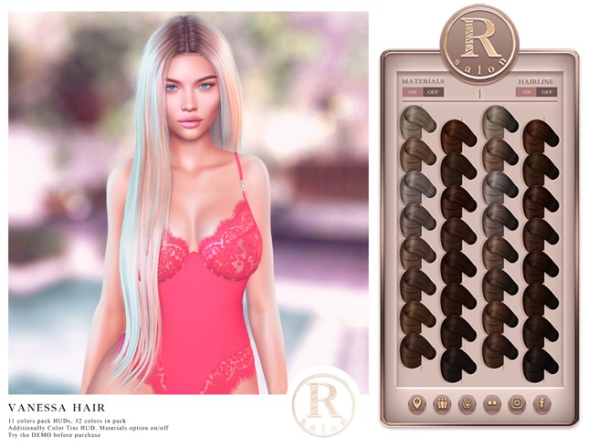 RAMA.SALON - Vanessa Hair 'Brunettes Colorant'