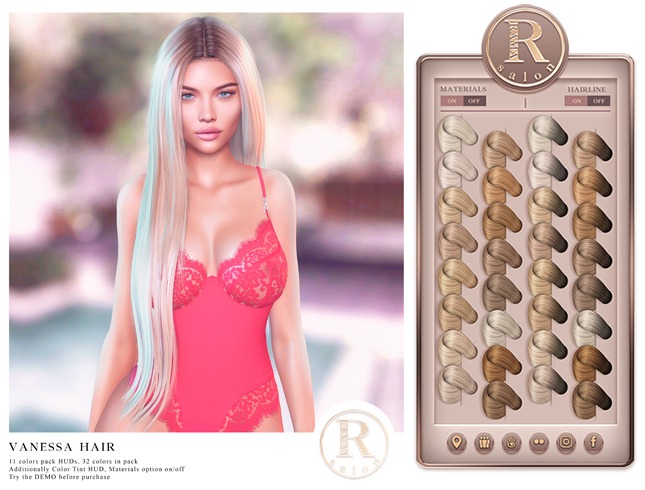 RAMA.SALON - Vanessa Hair 'Blondes Colorant'