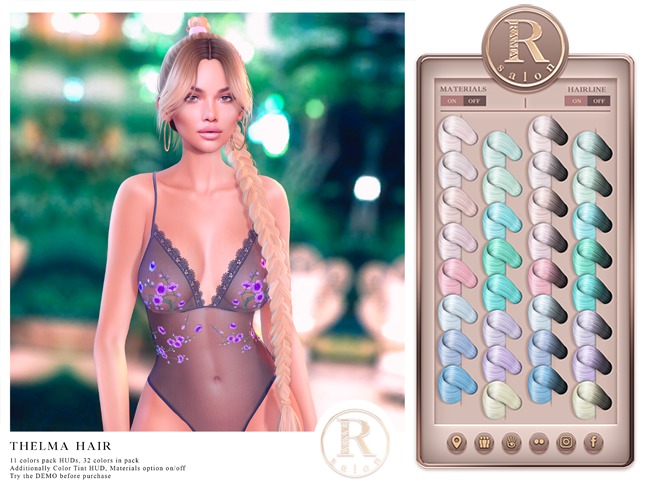 RAMA.SALON - Thelma Hair 'Pastels Colorant'